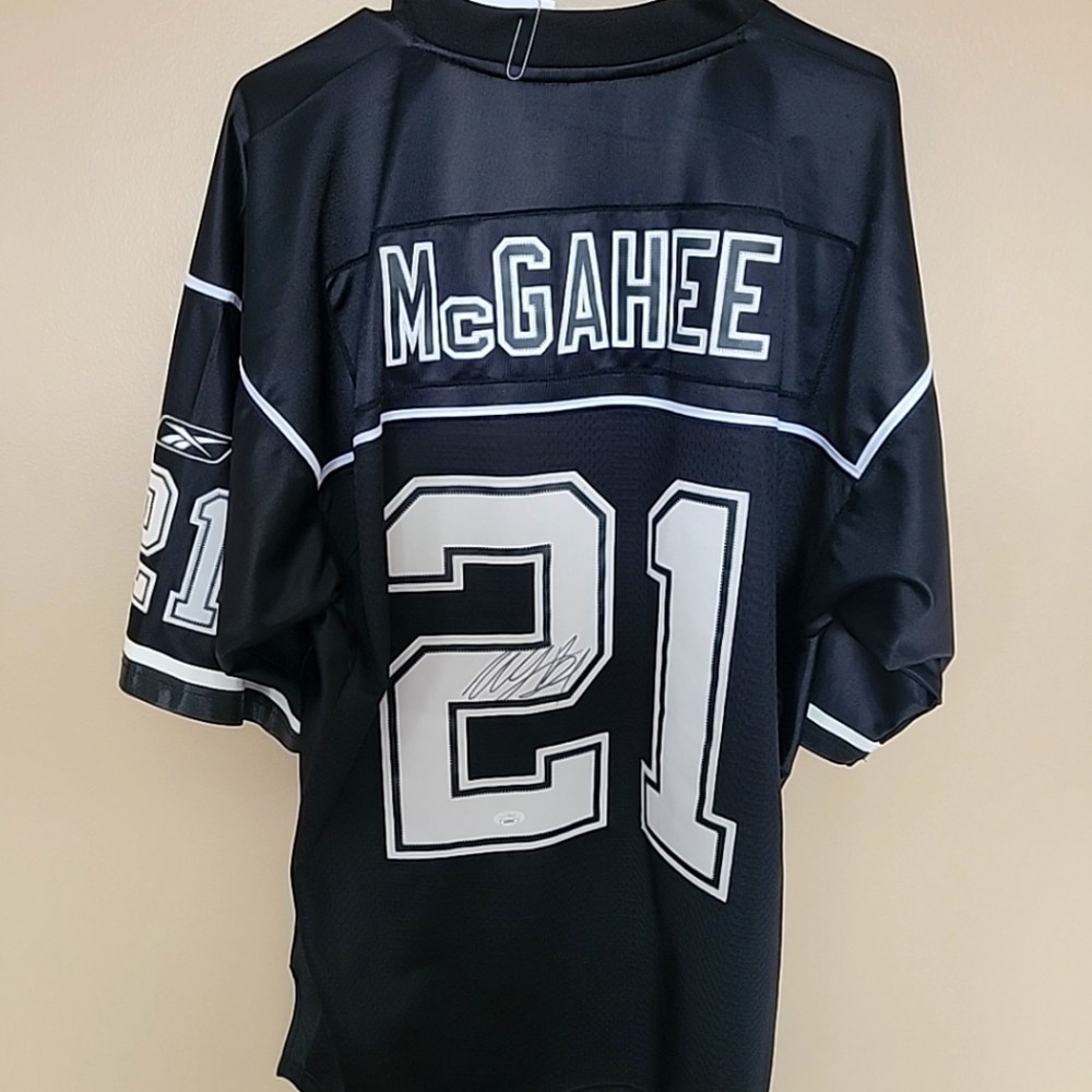#21 Willis McGahee Buffalo Bills Reebok Limited Edition Black Jersey. Mens L